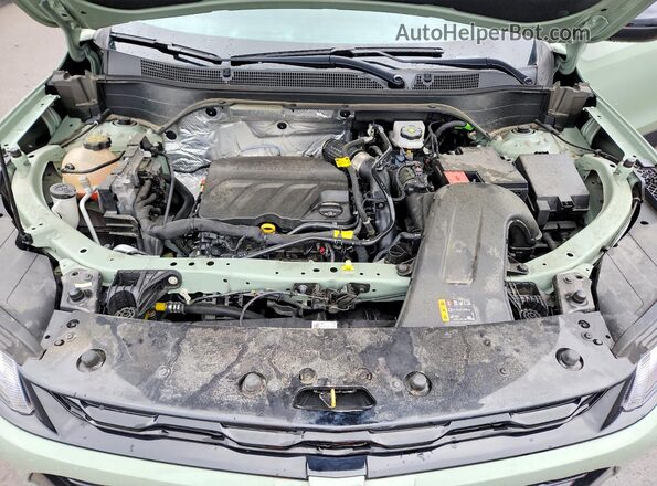 KL77LKE27RC173941 2024 CHEVROLET TRAX Green ძრავის განყოფილების ხედი