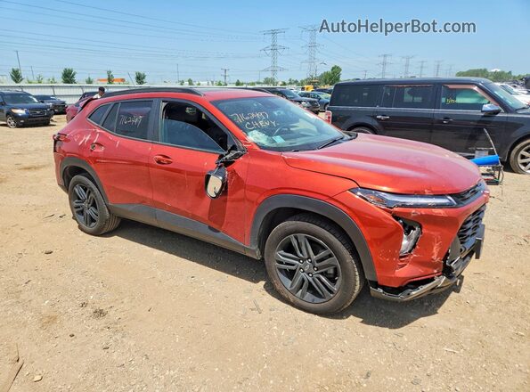 KL77LKE28RC041223 2024 CHEVROLET TRAX Orange Front right