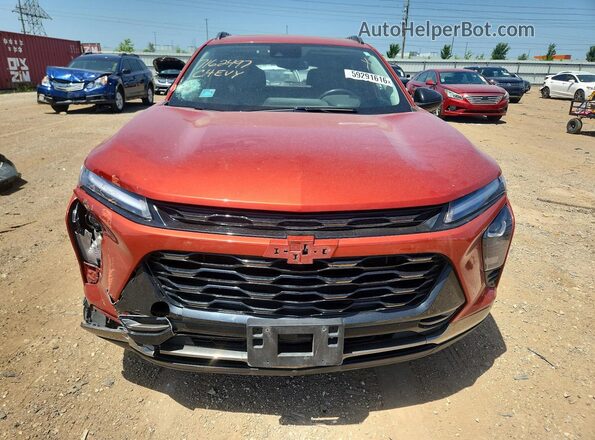 KL77LKE28RC041223 2024 CHEVROLET TRAX Orange Front view