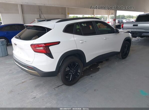 KL77LKE28RC164813 2024 CHEVROLET TRAX White Задня права чверть