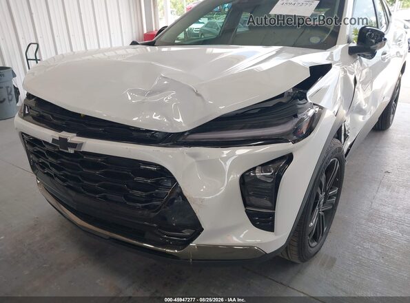 KL77LKE28RC164813 2024 CHEVROLET TRAX White Вид спереду