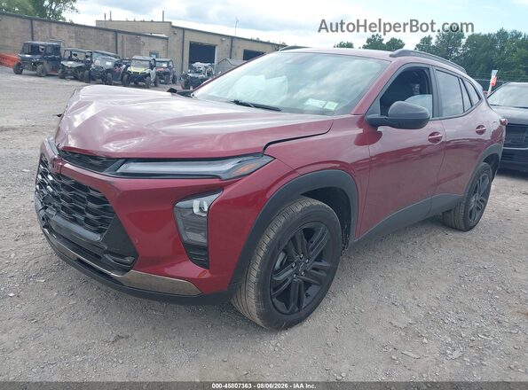KL77LKE28RC169672 2024 CHEVROLET TRAX Red Front left