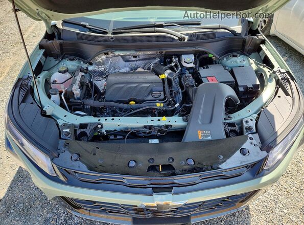 KL77LKEP0SC321803 2025 CHEVROLET TRAX Green Widok komory silnika