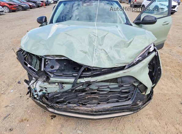 KL77LKEP1SC162953 2025 CHEVROLET TRAX Green Rear interior view
