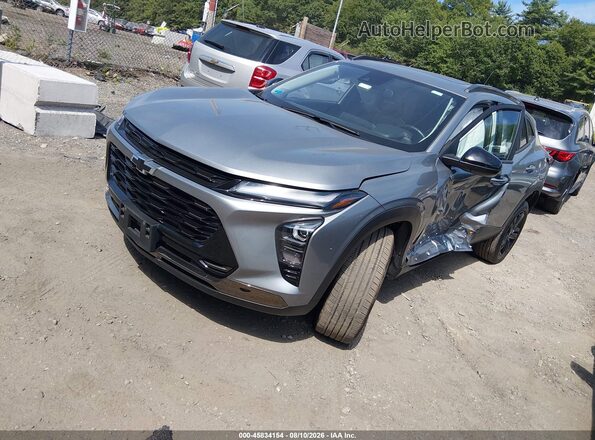 KL77LKEP2SC139505 2025 CHEVROLET TRAX Gray Передня ліва чверть