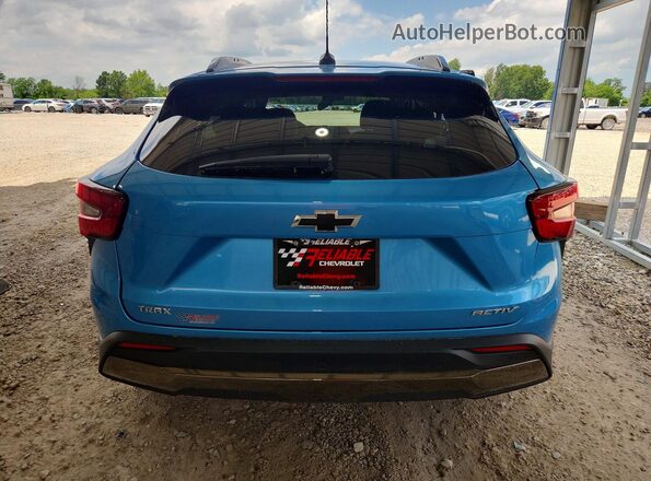 KL77LKEP2TC127355 2026 CHEVROLET TRAX Синий Вид сзади