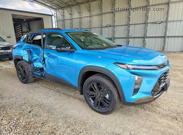KL77LKEP2TC127355 2026 CHEVROLET TRAX Синий Передняя правая четверть