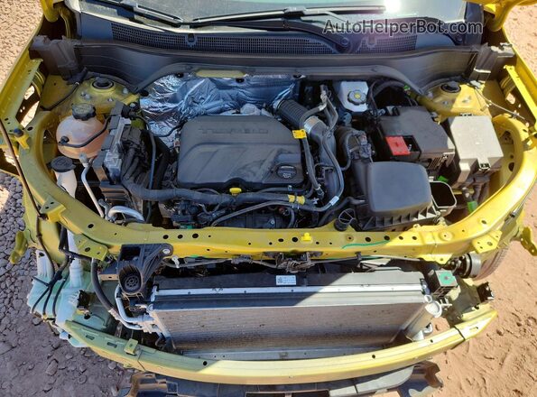 KL77LKEP3SC051871 2025 CHEVROLET TRAX Желтый Вид подкапотного пространства