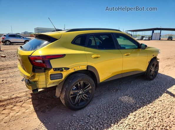 KL77LKEP3SC051871 2025 CHEVROLET TRAX Желтый Задняя правая четверть