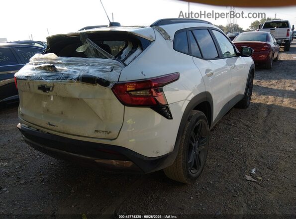 KL77LKEP4SC152465 2025 CHEVROLET TRAX White Задня права чверть
