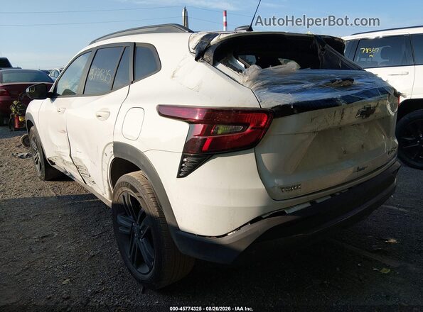 KL77LKEP4SC152465 2025 CHEVROLET TRAX White Задня ліва чверть