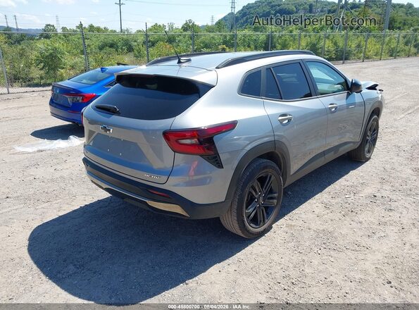 KL77LKEP4SC343027 2025 CHEVROLET TRAX Gray Tył prawy