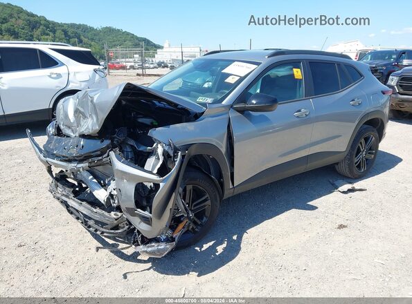 KL77LKEP4SC343027 2025 CHEVROLET TRAX Gray Przód lewy