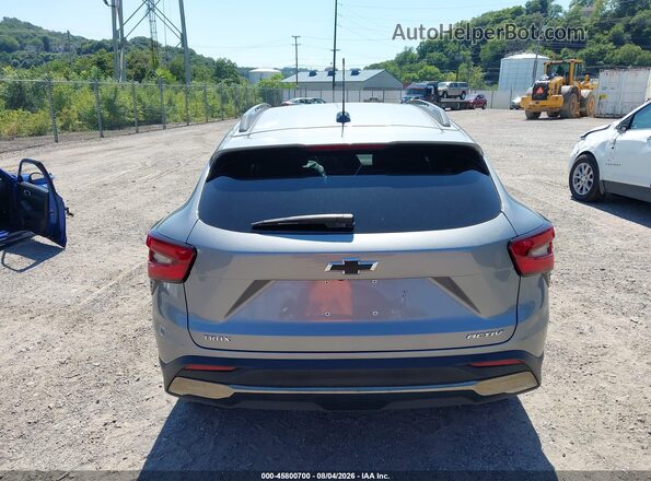 KL77LKEP4SC343027 2025 CHEVROLET TRAX Gray 