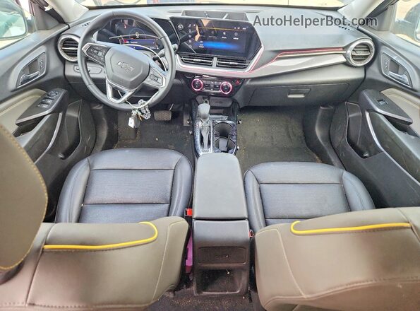 KL77LKEP5SC151728 2025 CHEVROLET TRAX Black Dashboard view