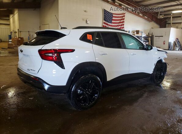 KL77LKEP5SC178797 2025 CHEVROLET TRAX White Trasero derecho