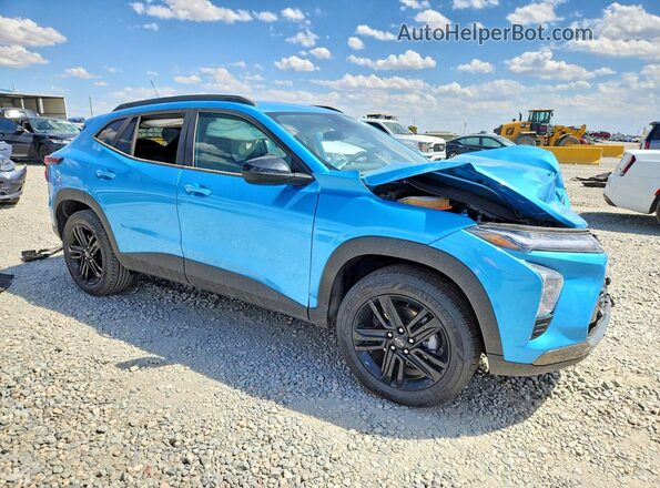 KL77LKEP5TC070715 2026 CHEVROLET TRAX Blue Передня права чверть