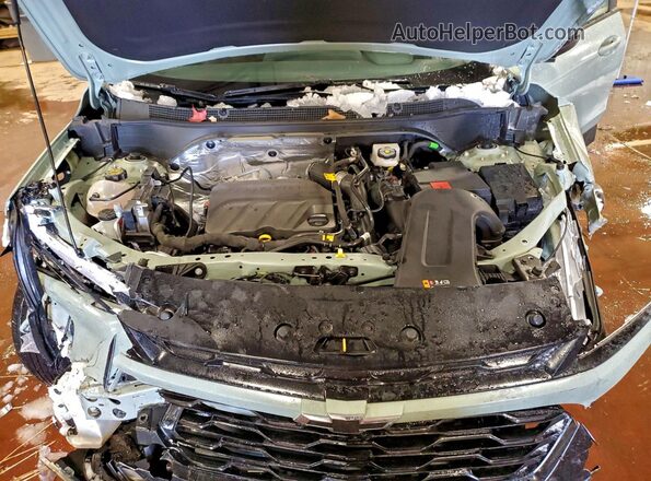 KL77LKEP7SC018985 2025 CHEVROLET TRAX Зеленый Вид подкапотного пространства