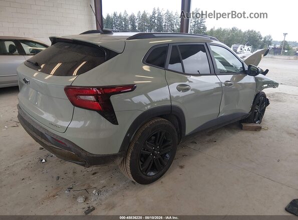 KL77LKEP8TC050281 2026 CHEVROLET TRAX Green Հետևի աջ
