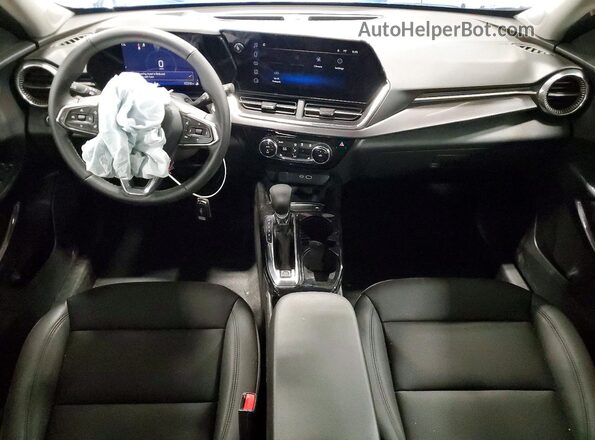 KL77LKEP9SC336445 2025 CHEVROLET TRAX Green Dashboard view