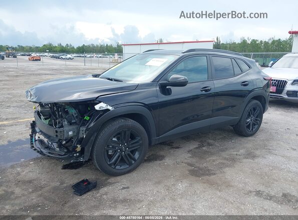 KL77LKEPXSC129479 2025 CHEVROLET TRAX Black Front left
