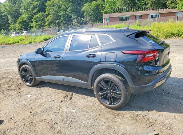 KL77LKEPXSC207596 2025 CHEVROLET TRAX Black Հետևի ձախ