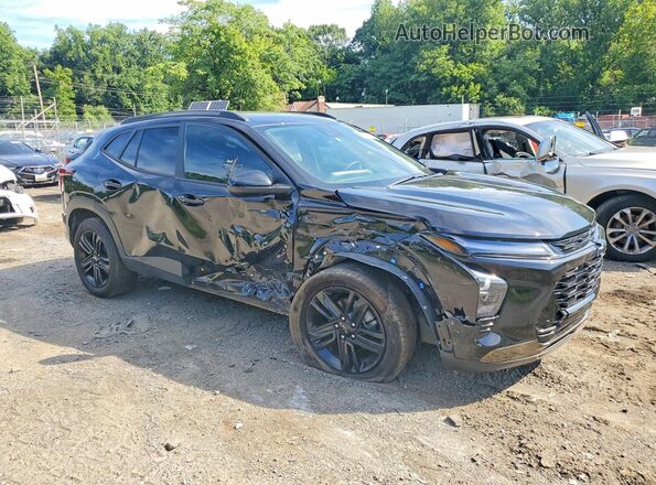 KL77LKEPXSC207596 2025 CHEVROLET TRAX Black Առջևի աջ