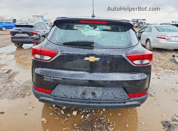KL79MMS20MB025618 2021 CHEVROLET TRAILBLAZER Black Вид ззаду