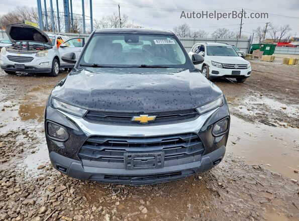 KL79MMS20MB025618 2021 CHEVROLET TRAILBLAZER Black Вид спереду