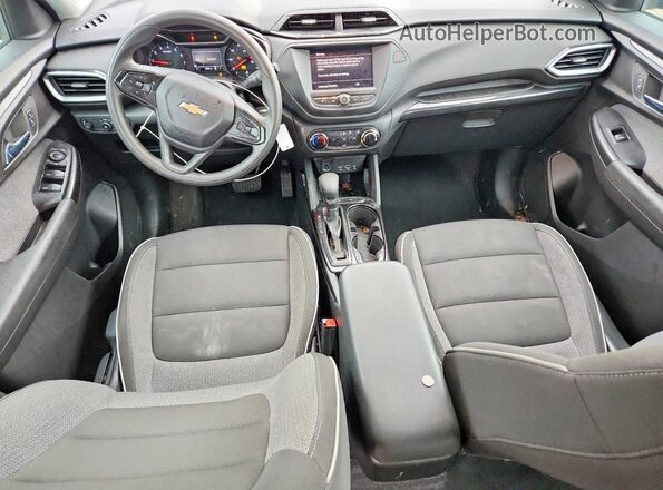 KL79MMS20MB025618 2021 CHEVROLET TRAILBLAZER Black Вид панелі приладів