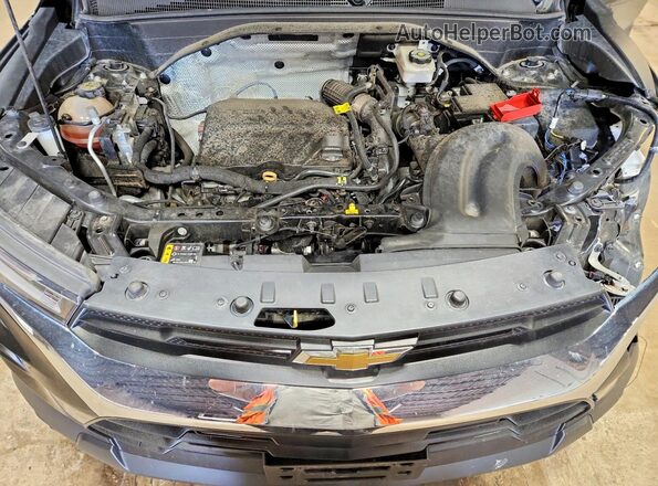 KL79MMS20MB046310 2021 CHEVROLET TRAILBLAZER Black Engine compartment view