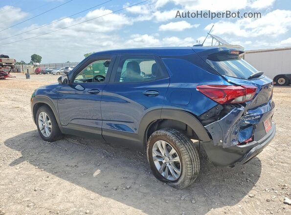 KL79MMS20MB133480 2021 CHEVROLET TRAILBLAZER Blue უკანა მარცხენა