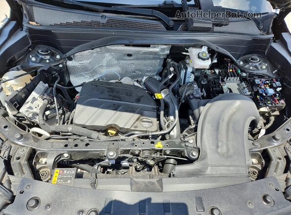 KL79MMS21MB009606 2021 CHEVROLET TRAILBLAZER Black Vista del compartimento del motor
