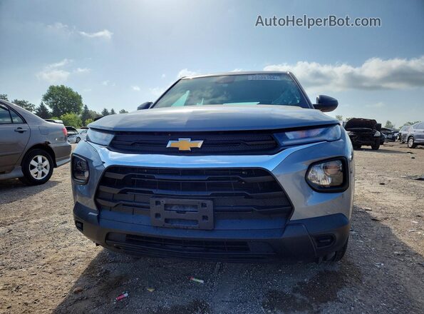KL79MMS21PB192283 2023 CHEVROLET TRAILBLAZER Gray Вид спереду