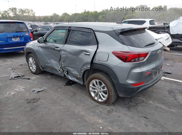 KL79MMS21RB088699 2024 CHEVROLET TRAILBLAZER Серебряный Задняя левая четверть