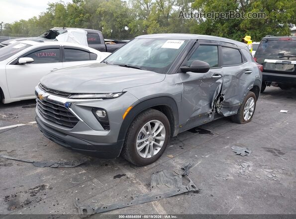 KL79MMS21RB088699 2024 CHEVROLET TRAILBLAZER Серебряный Передняя левая четверть