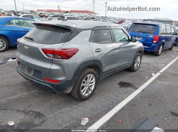 KL79MMS21RB088699 2024 CHEVROLET TRAILBLAZER Серебряный Задняя правая четверть