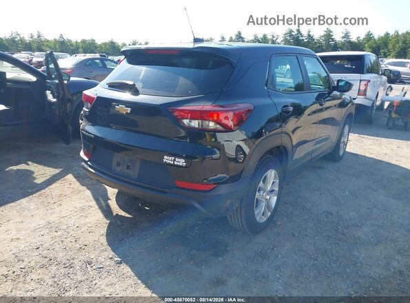 KL79MMS22MB105843 2021 CHEVROLET TRAILBLAZER Black Trasero derecho