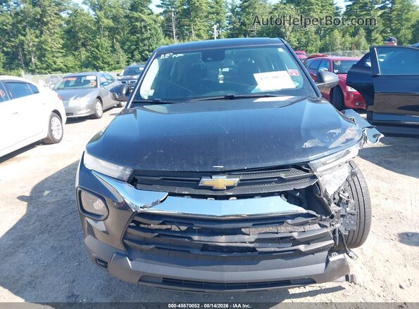KL79MMS22MB105843 2021 CHEVROLET TRAILBLAZER Black Vista del cuadro de instrumentos