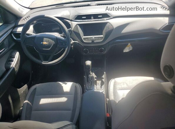 KL79MMS22NB106041 2022 CHEVROLET TRAILBLAZER White Vista del salpicadero