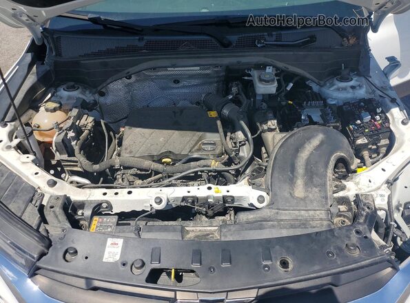 KL79MMS22NB106041 2022 CHEVROLET TRAILBLAZER White Vista del compartimento del motor