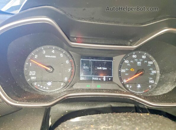 KL79MMS22PB113526 2023 CHEVROLET TRAILBLAZER Black Vista del cuadro de instrumentos
