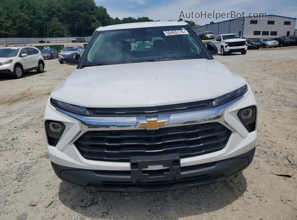KL79MMS23RB149647 2024 CHEVROLET TRAILBLAZER White Դիմացի տեսք