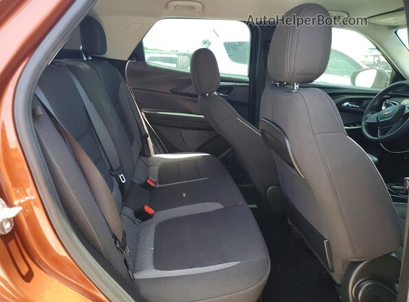KL79MMS24MB068245 2021 CHEVROLET TRAILBLAZER Brown უკანა სალონის ხედი