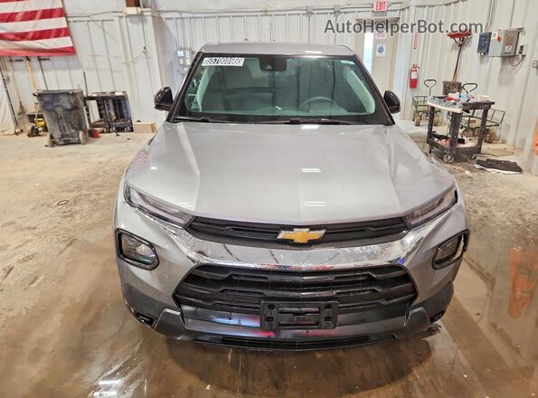 KL79MMS24PB006686 2023 CHEVROLET TRAILBLAZER Gray Front view