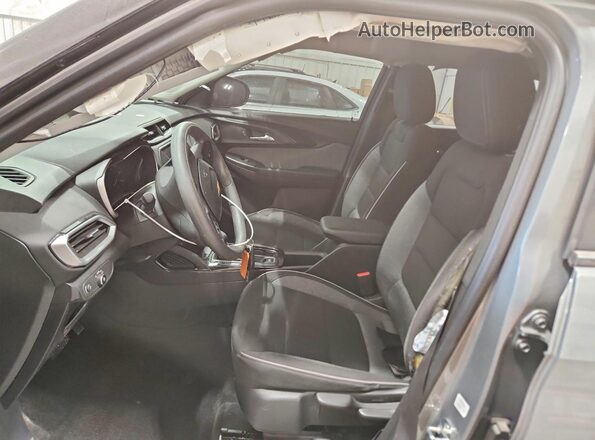KL79MMS24PB006686 2023 CHEVROLET TRAILBLAZER Gray Front interior view