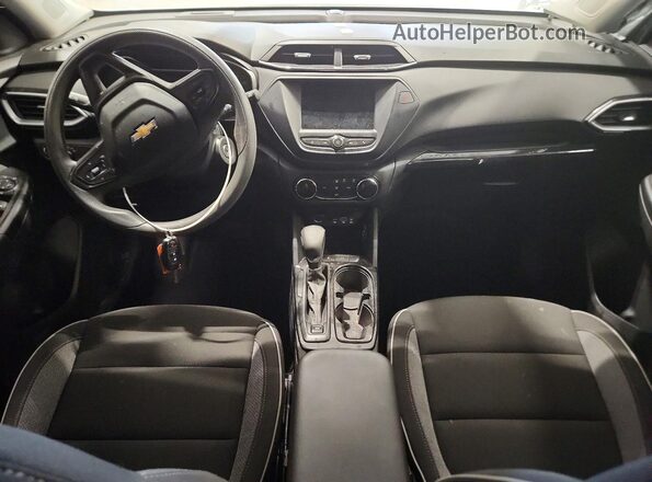 KL79MMS24PB006686 2023 CHEVROLET TRAILBLAZER Gray Dashboard view