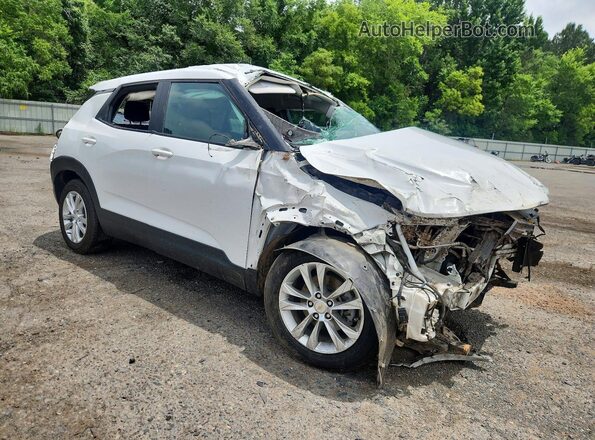 KL79MMS24PB176403 2023 CHEVROLET TRAILBLAZER White Front right
