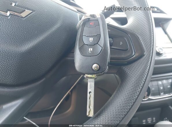 KL79MMS25MB085524 2021 CHEVROLET TRAILBLAZER White Vista del salpicadero