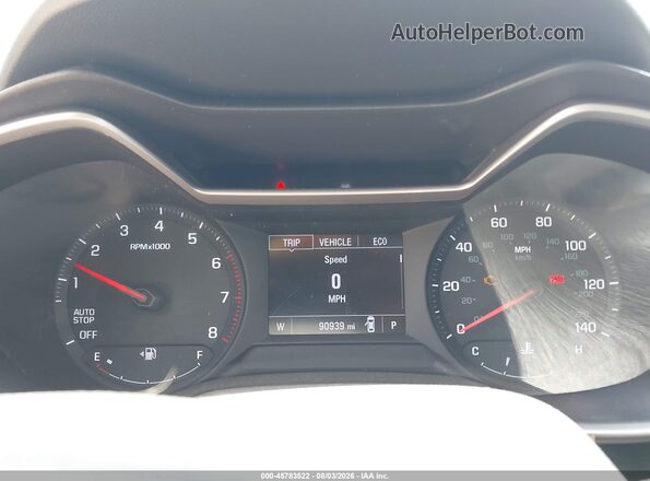 KL79MMS25MB085524 2021 CHEVROLET TRAILBLAZER White Vista de los asientos traseros